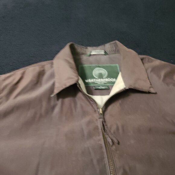 Weatherproof Garment Company Mens Jacket Brown Size XL Zip Closure Pocket - Picture 7 of 12